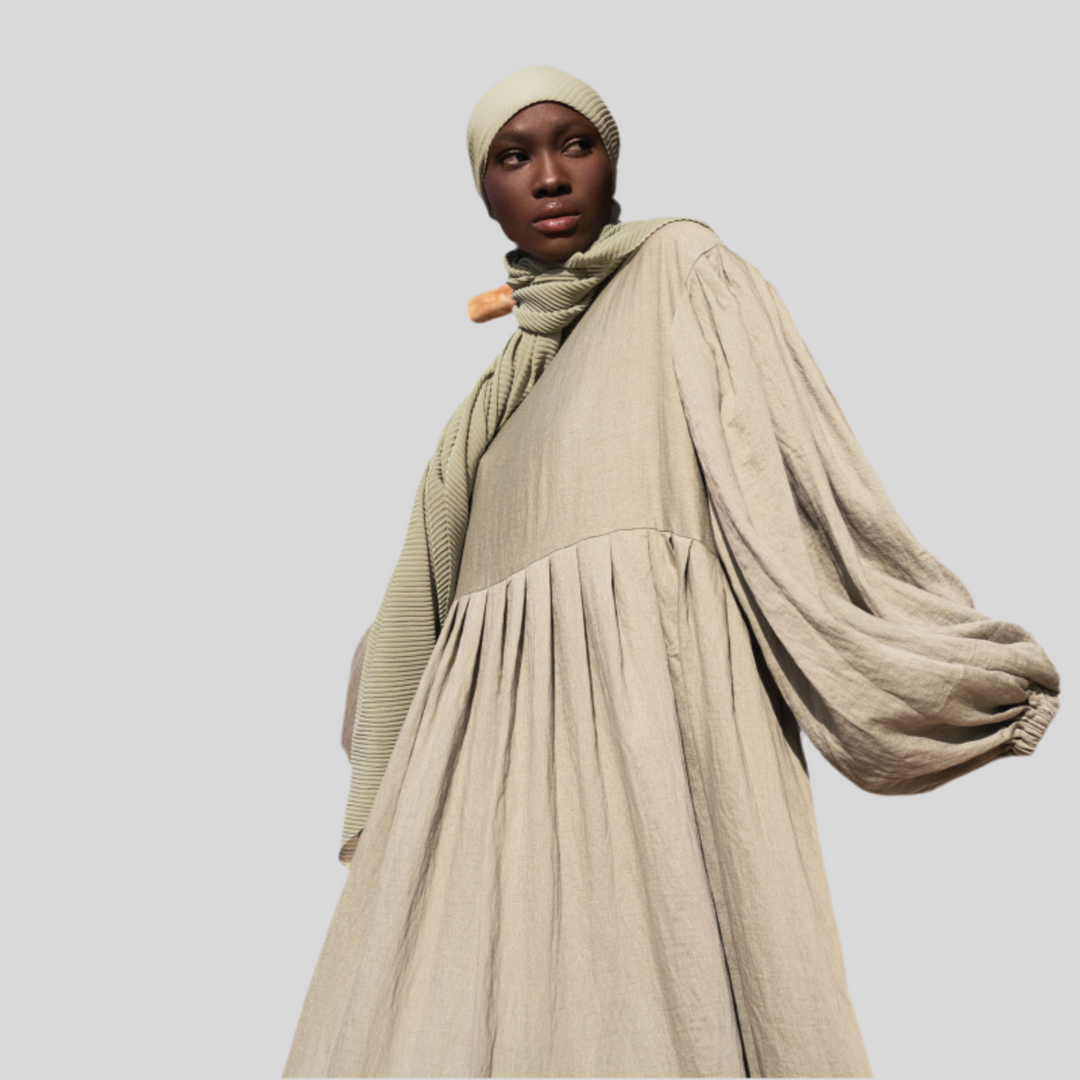 Abaya Inaya aus Leinen