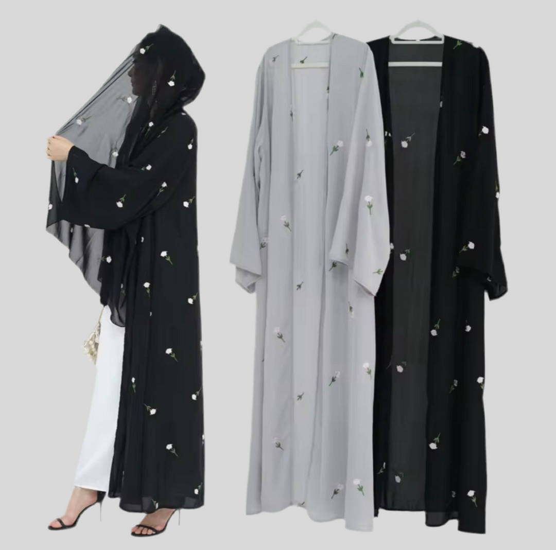 Abaya aus dem Naturstoff Viskose - stilvoll, leicht und elegant