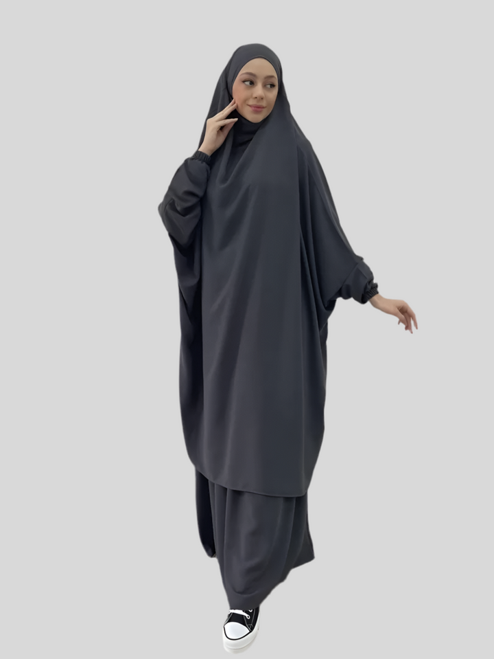 Hoogwaardige jilbab 2-delig