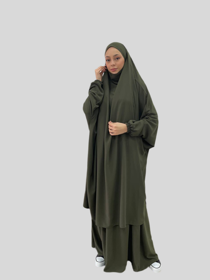 Hoogwaardige jilbab 2-delig
