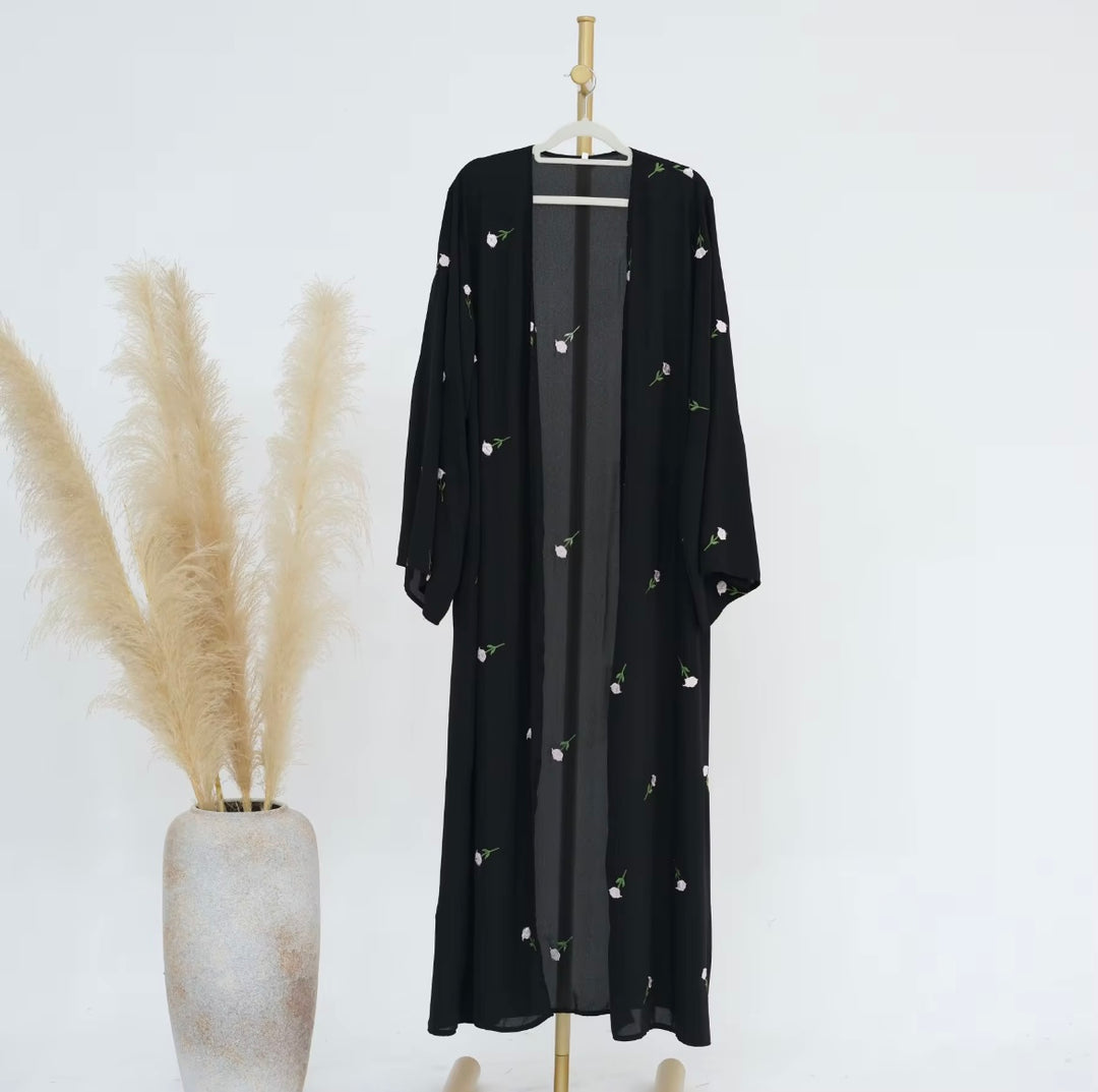 Abaya aus dem Naturstoff Viskose - stilvoll, leicht und elegant