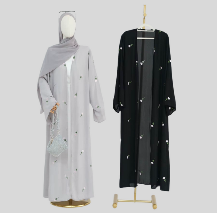Abaya aus dem Naturstoff Viskose - stilvoll, leicht und elegant